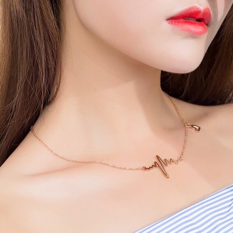 Dây chuyền nhịp tim xinh xắn cho nữ