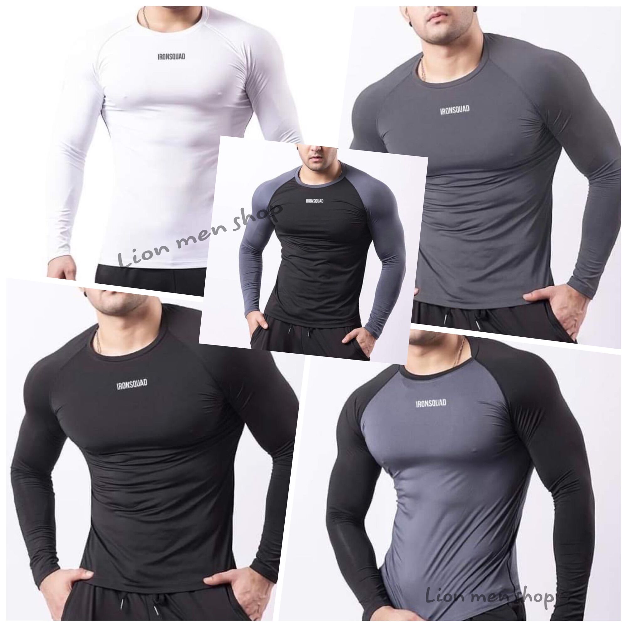 Áo Tập Gym, Áo Thể thao Ôm Body Tay Dài thun lạnh cao cấp co dãn 4 chiều