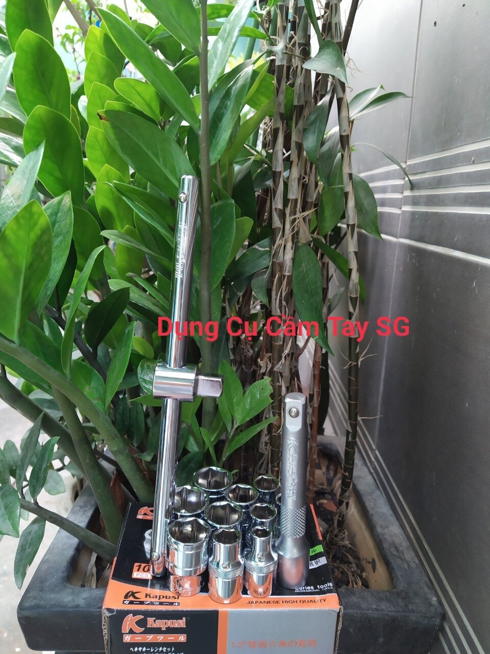Bộ tuýp cần trượt 1/2 Kapusi cao cấp