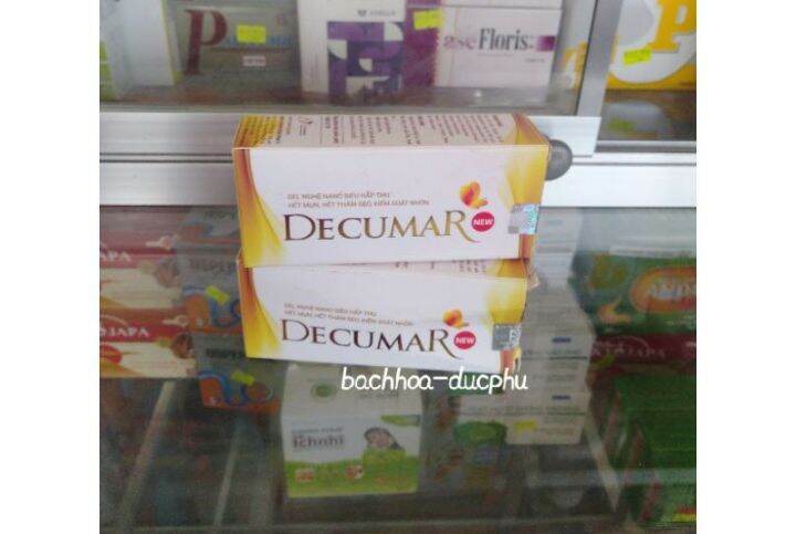 DECUMAR hết mụn hết, thâm sẹo, kiểm soát nhờn