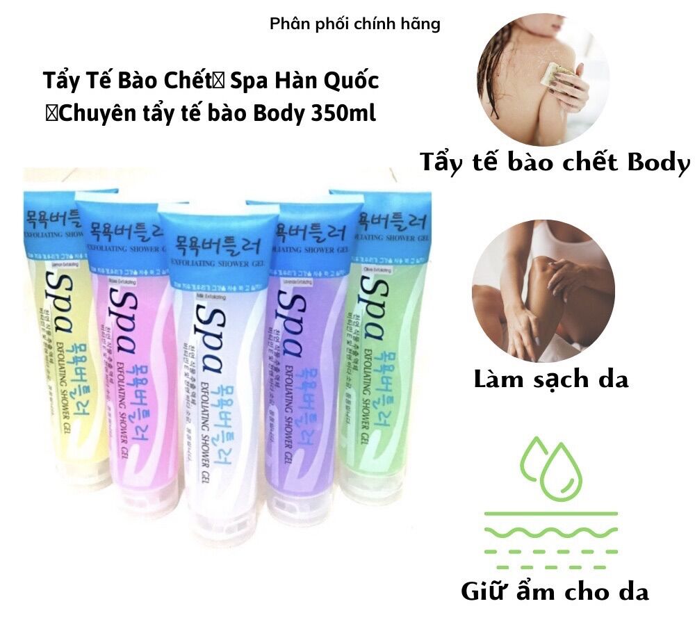 Gel tẩy da chết toàn thân SPA