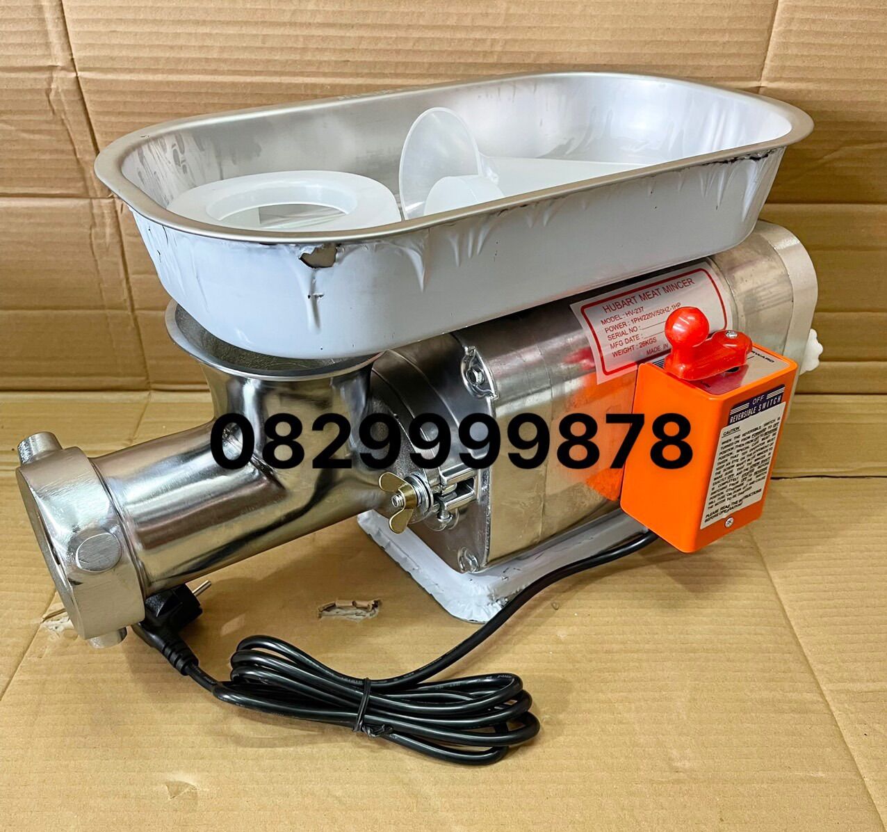 MÁY XAY THỊT INOX ĐÀI LOAN MEAT-MINCER ( 1HP-1Ngựa )
