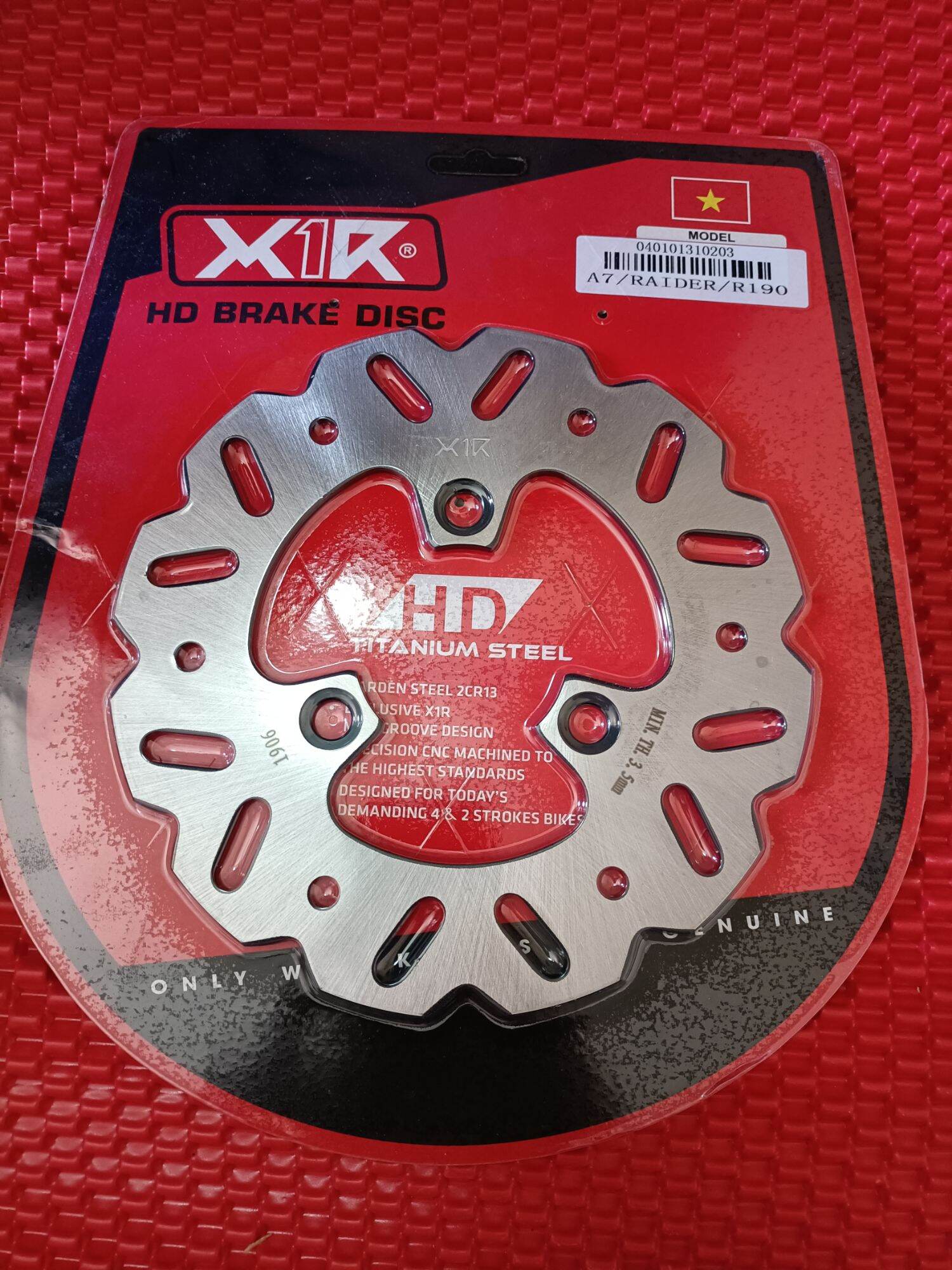 Đĩa thắng sau raider fi Satria fi X1R