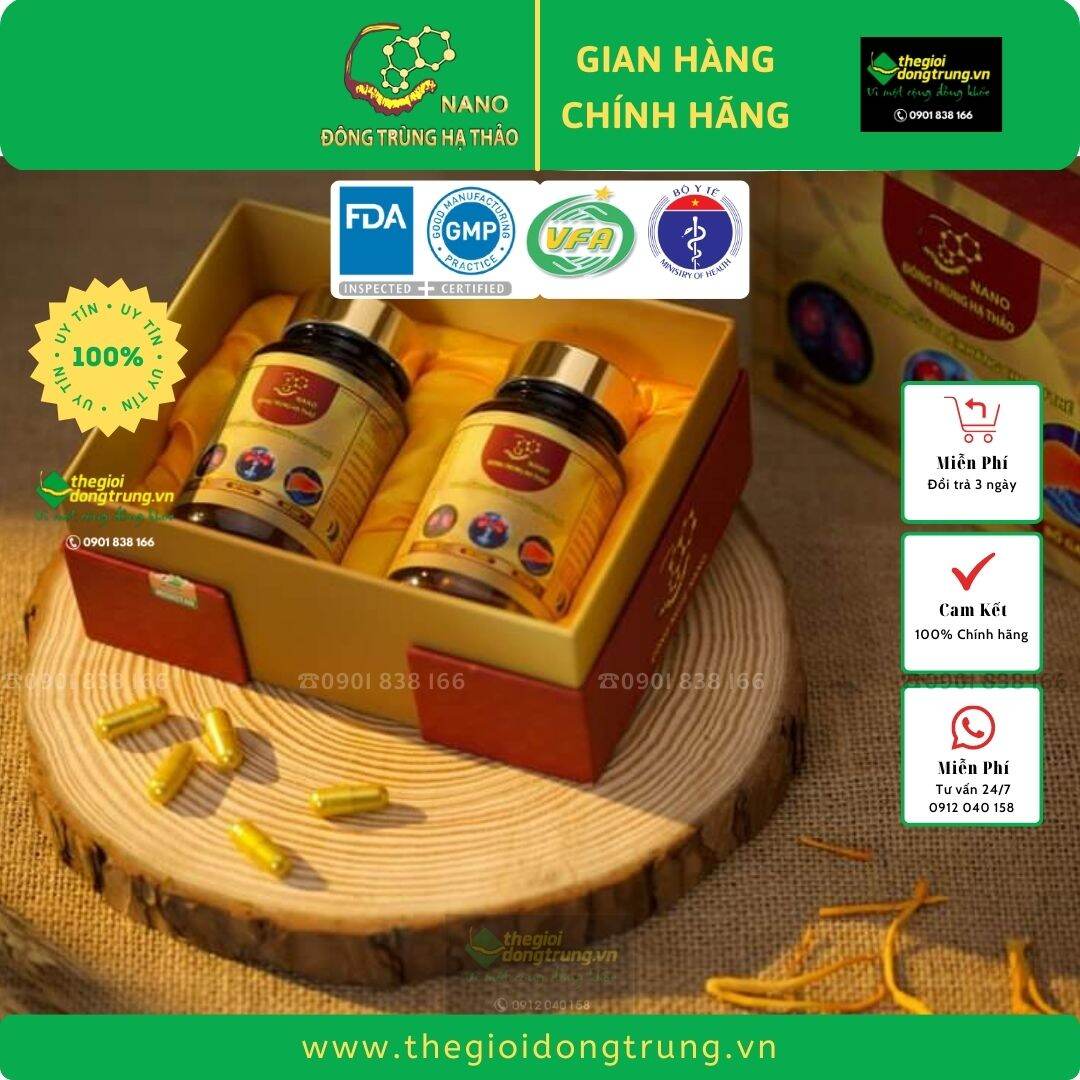 Viên Nang Nano Đông Trùng Hạ Thảo