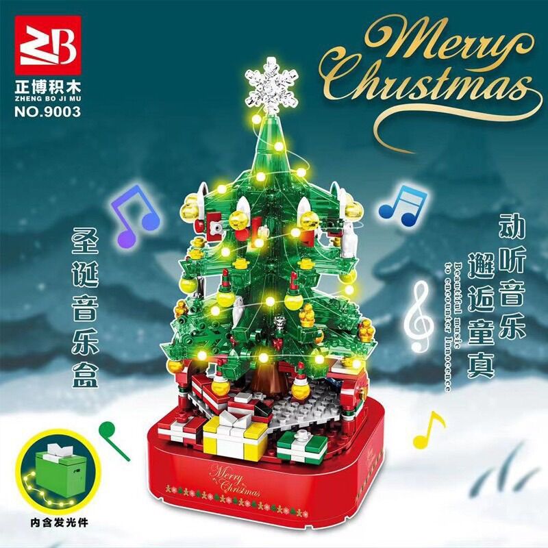 Mô hình lắp ghép Cây thông Noel