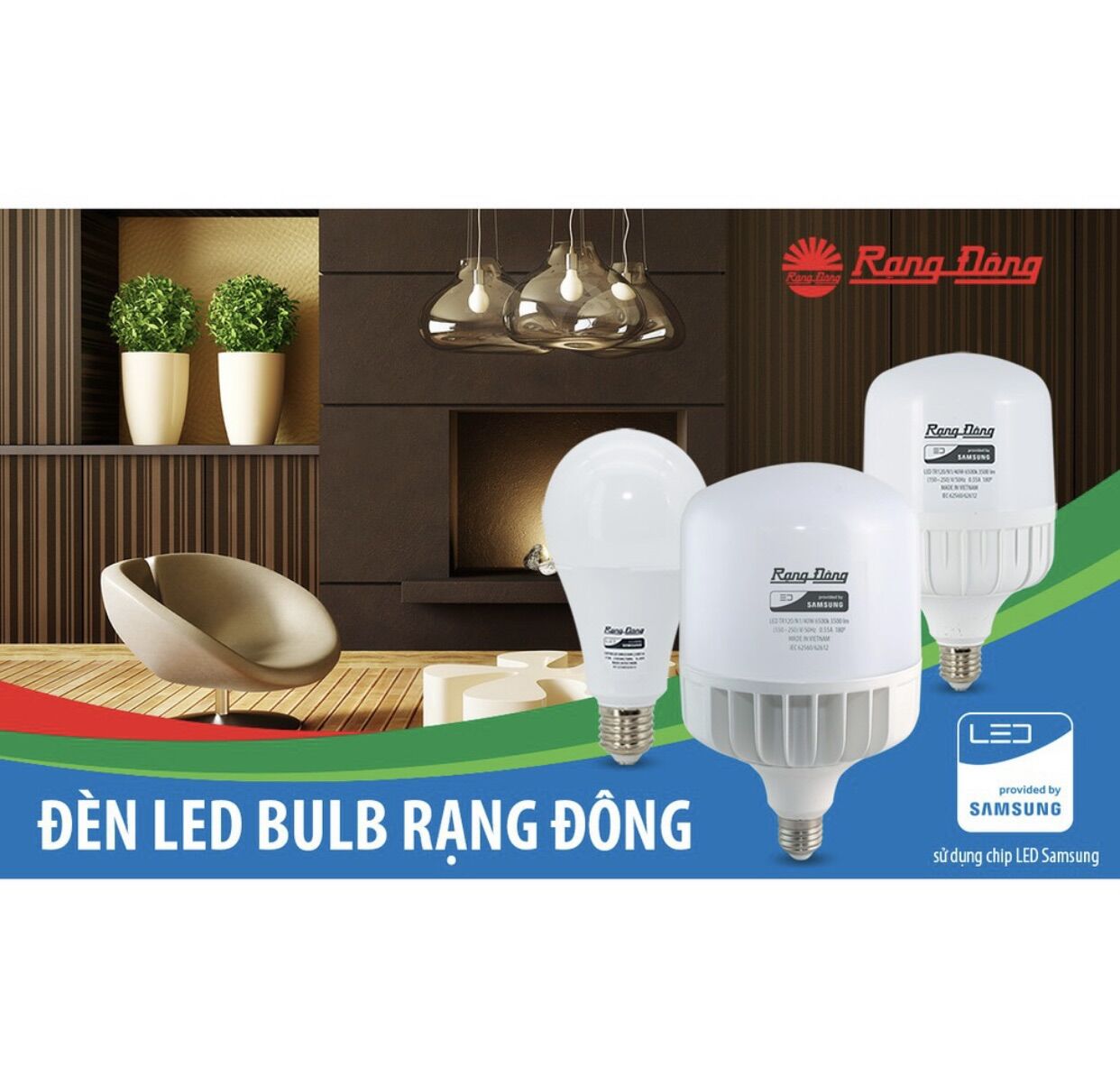 Bóng Đèn LED Bulb TRỤ 40W