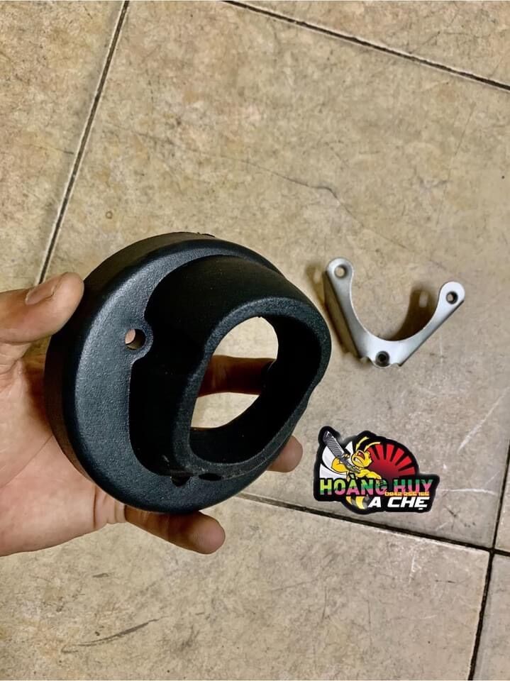 Chụp đích pô TFX Có pát kèm theo chế winner và exciter150