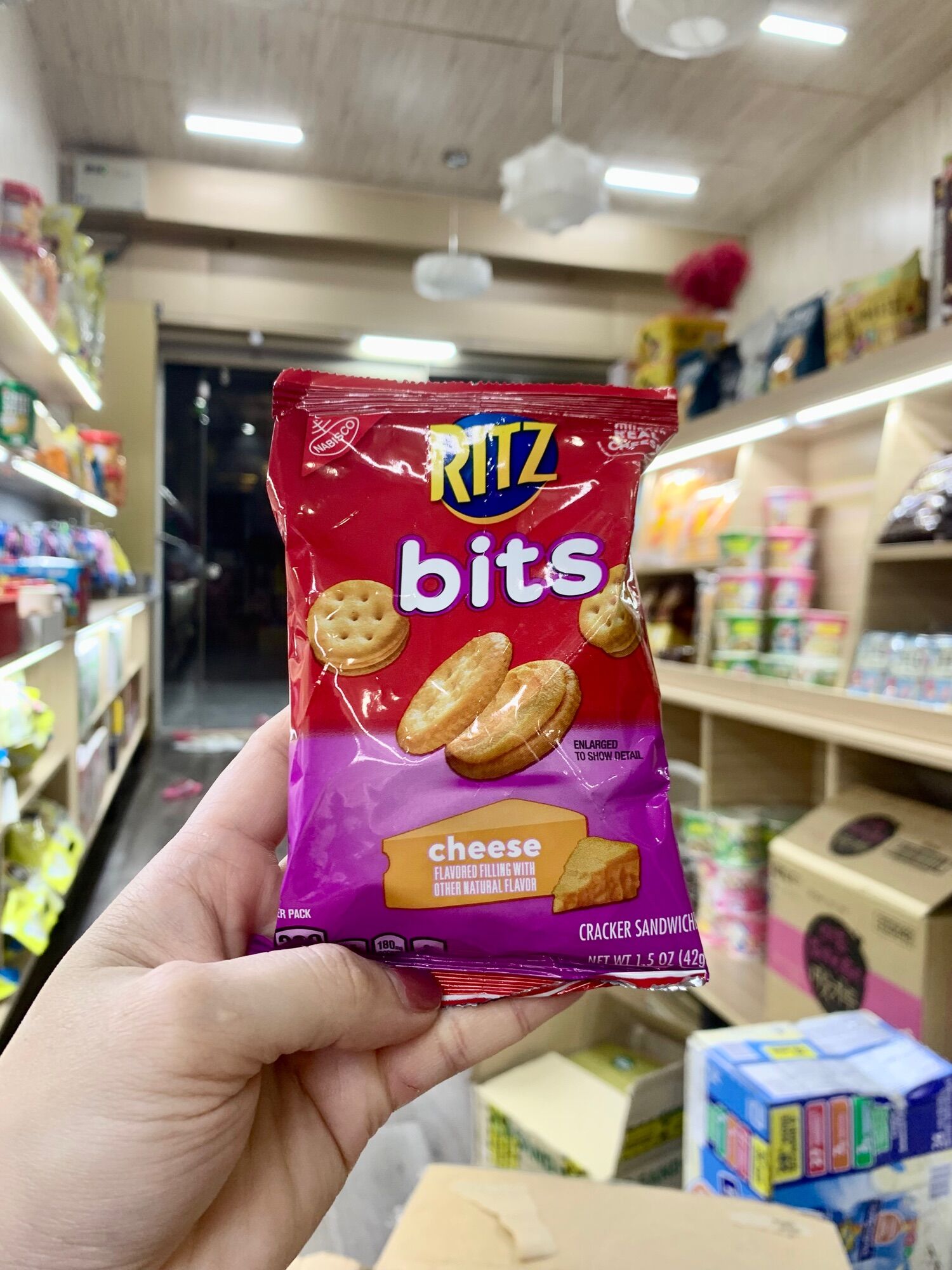 Bánh Ritz Bits Mini Phômai