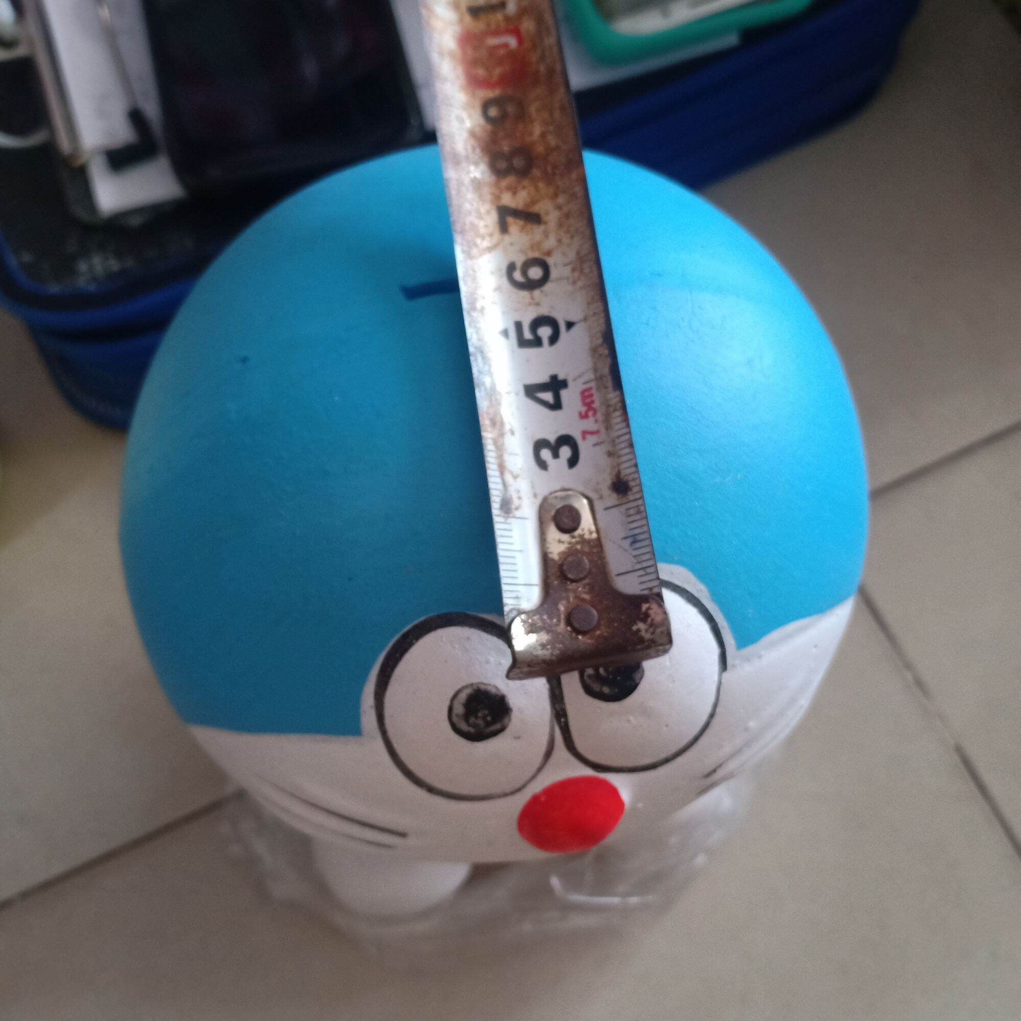 Heo đất Đôrêmon 1 con(màu ngẫu nhiên)