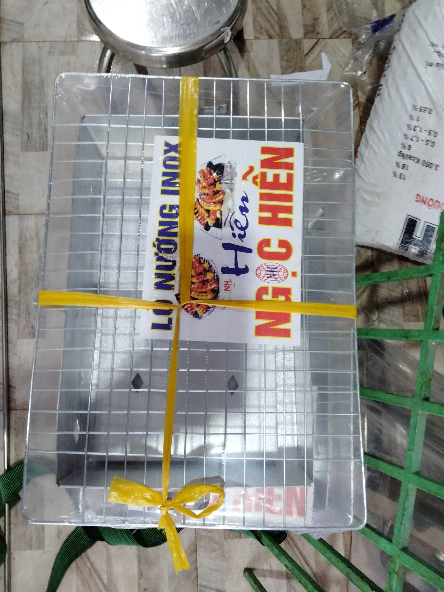 [HCM]Lò nướng than inox loại trung