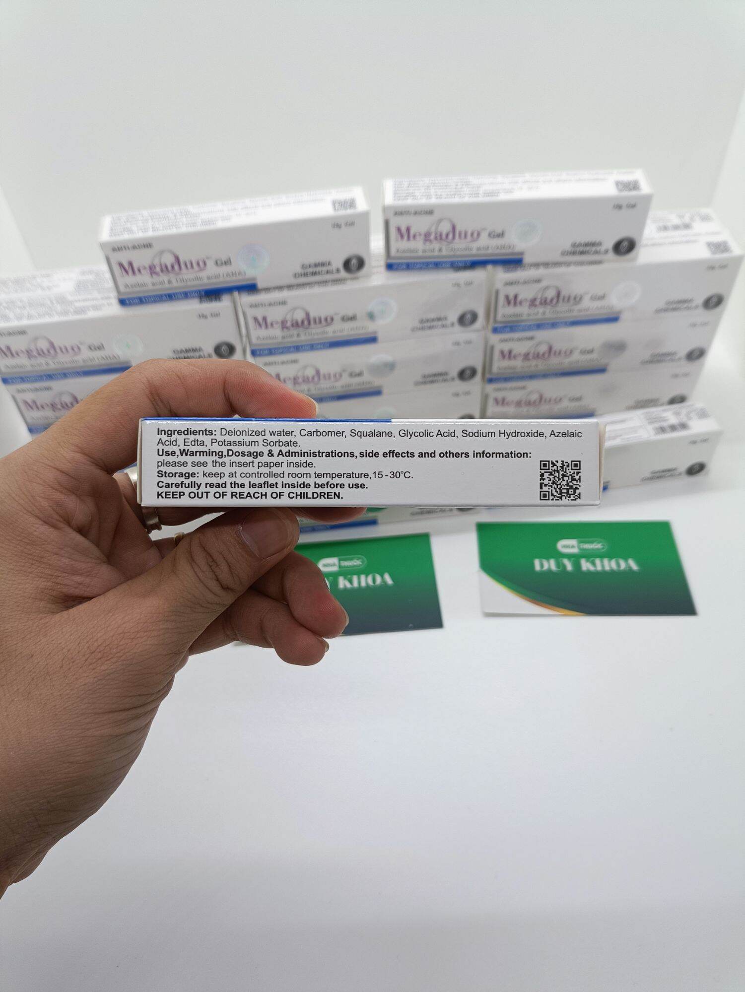 Megaduo gel giảm mụn ẩn và thâm 15g