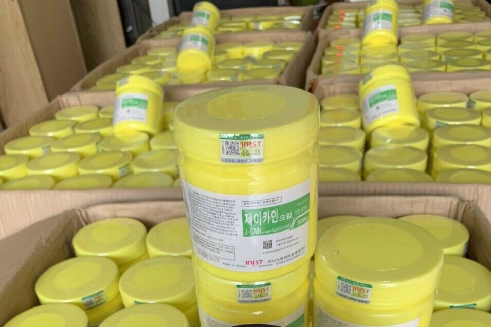 500g kem ủ tê Hàn quốc 29.9 % chuyên dùng trong spa thẩm mỹ viện