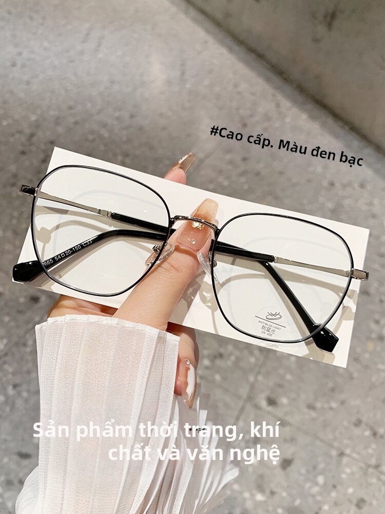 Ultra-light Youthful Grey Eyeglasses Frame for Women Giá  920,000 Đồng*Miễn phí vận chuyển