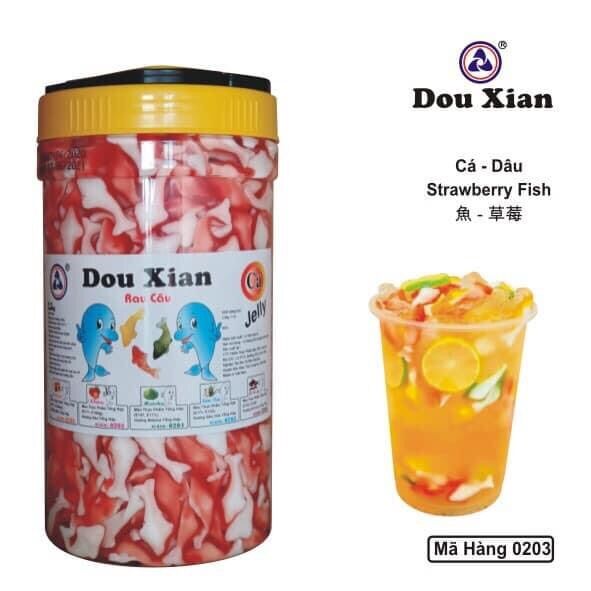 THẠCH CÁ DOUXIAN - 2.5kg - Topping trà sữa - THƠM NGON