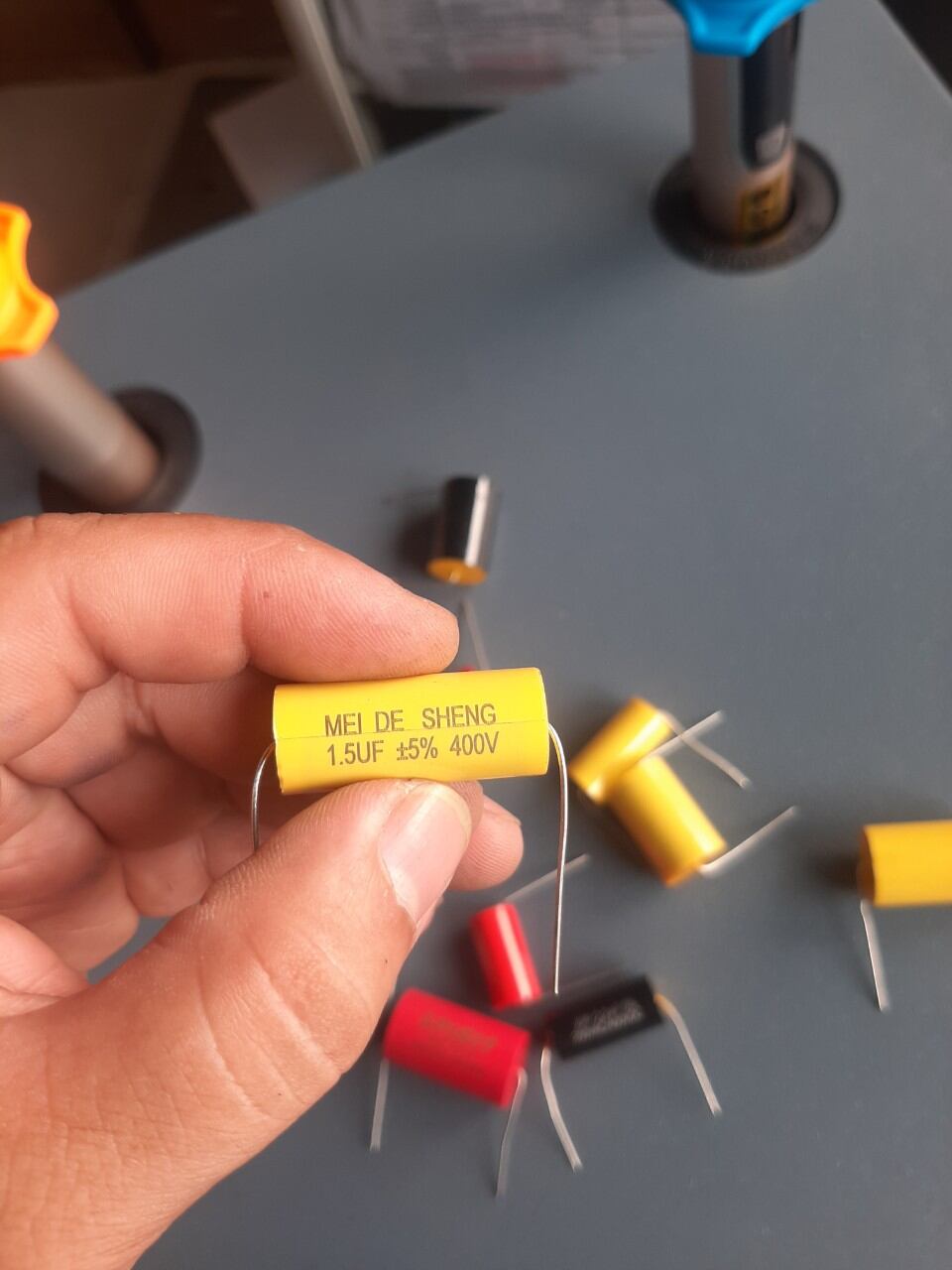Tụ phân tần loa treble MEIDESHENG 400V_Giá 1 tụ