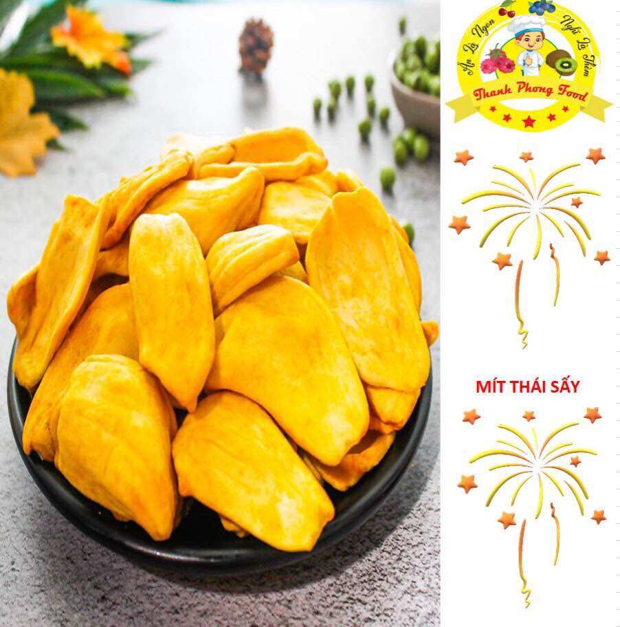 Mít thái sấy loại 1 - túi zip 200gr