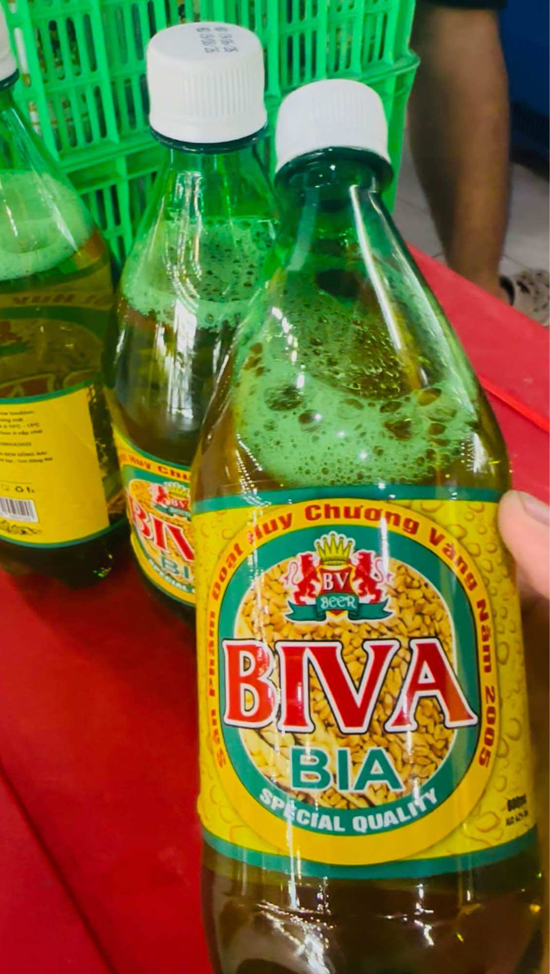 Bia tươi BIVA cao cấp 800ML - 06 chai mát lạnh sảng khoái