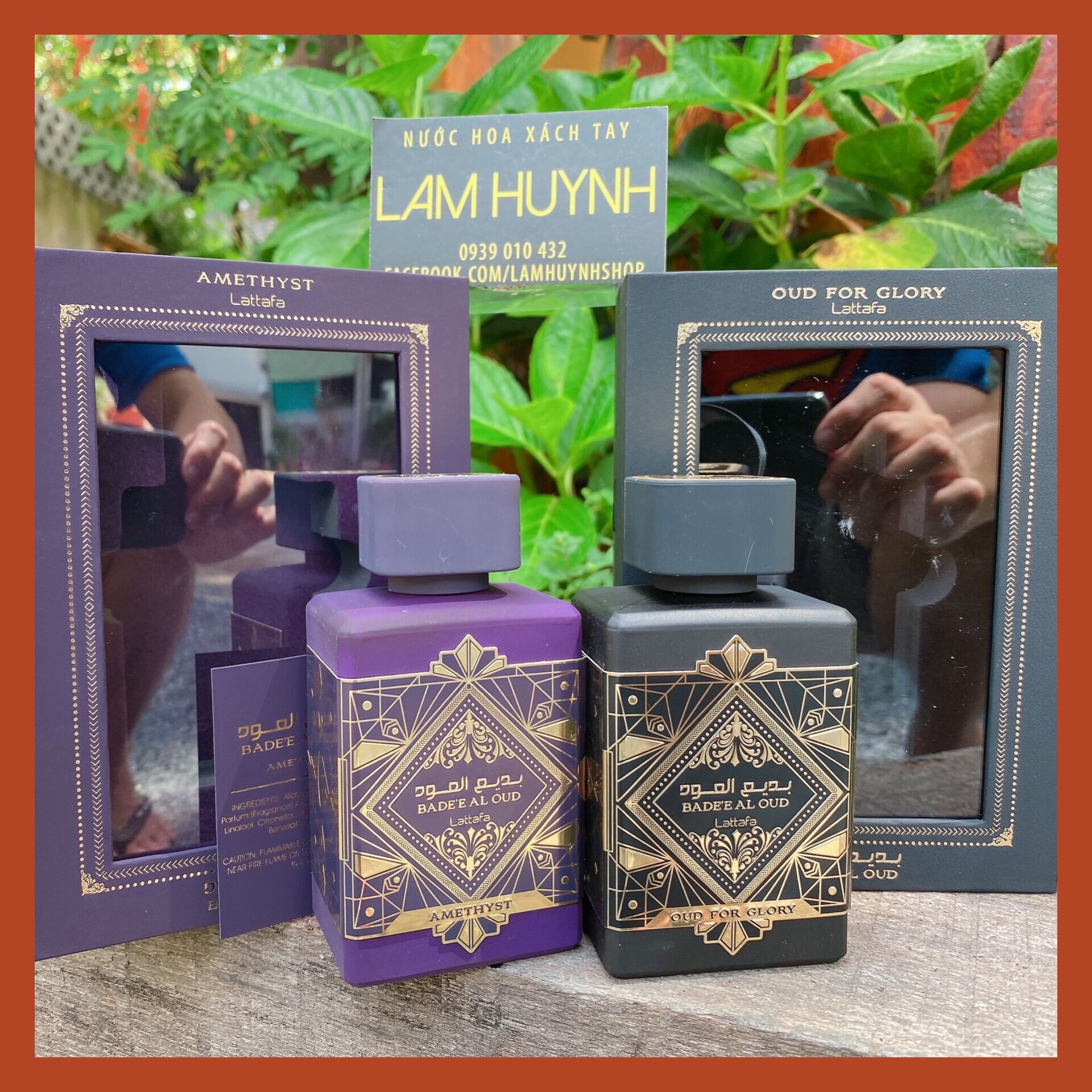 Nước hoa dubai lattafa oud for glory và amethyst 100ml