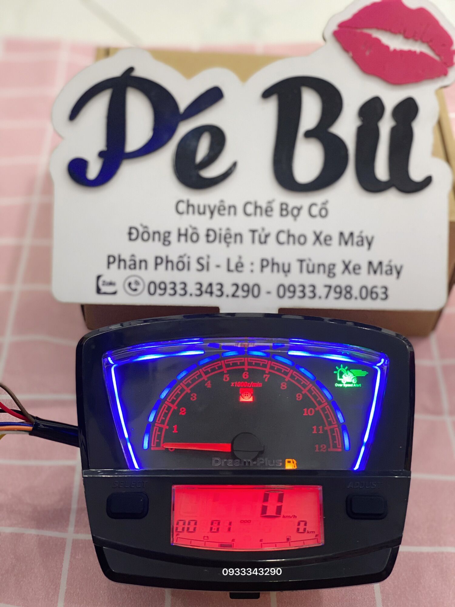 💥 NEW - HOT 💥 ĐỒNG HỒ ĐIỆN TỬ DÀNH CHO XE MÁY UMA DREAM
