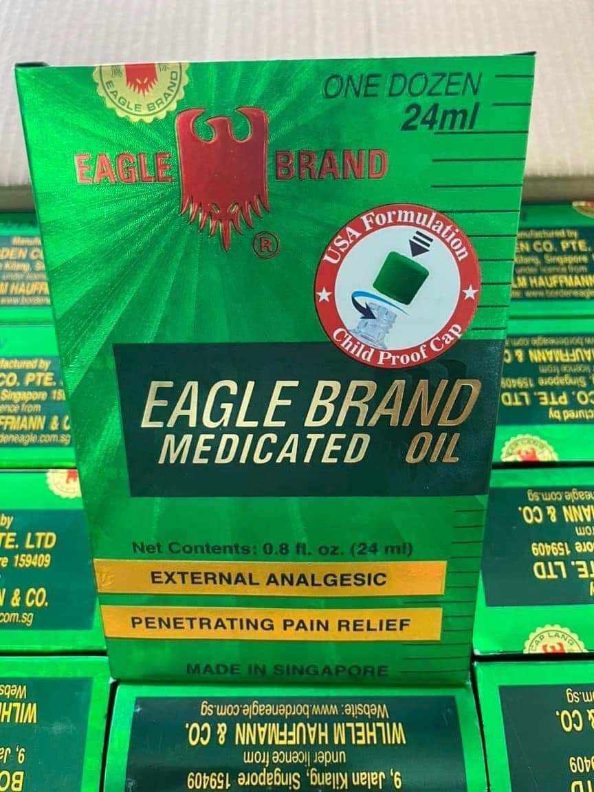 Dầu gió Xanh, Trắng con Ó hàng xách tay Mỹ