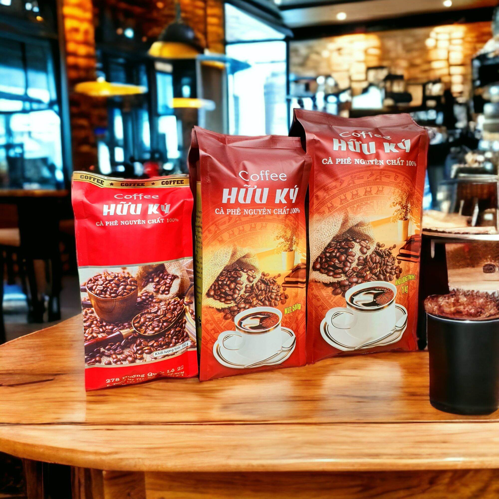 Thơm dịu & đắng - cafe arabica culi robusta - huu ky coffee & tea