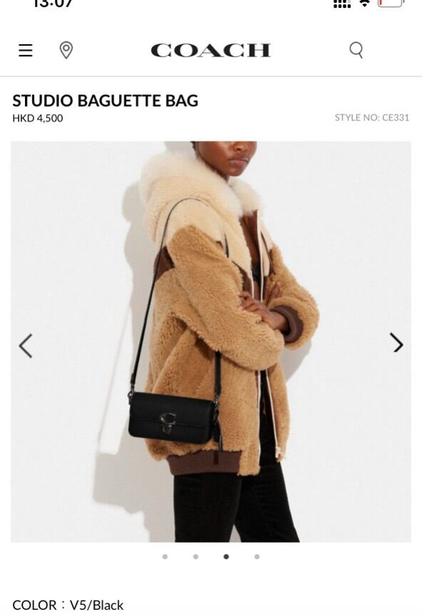 STUDIO BAGUETTE Mẫu coach mini mới sang trọng