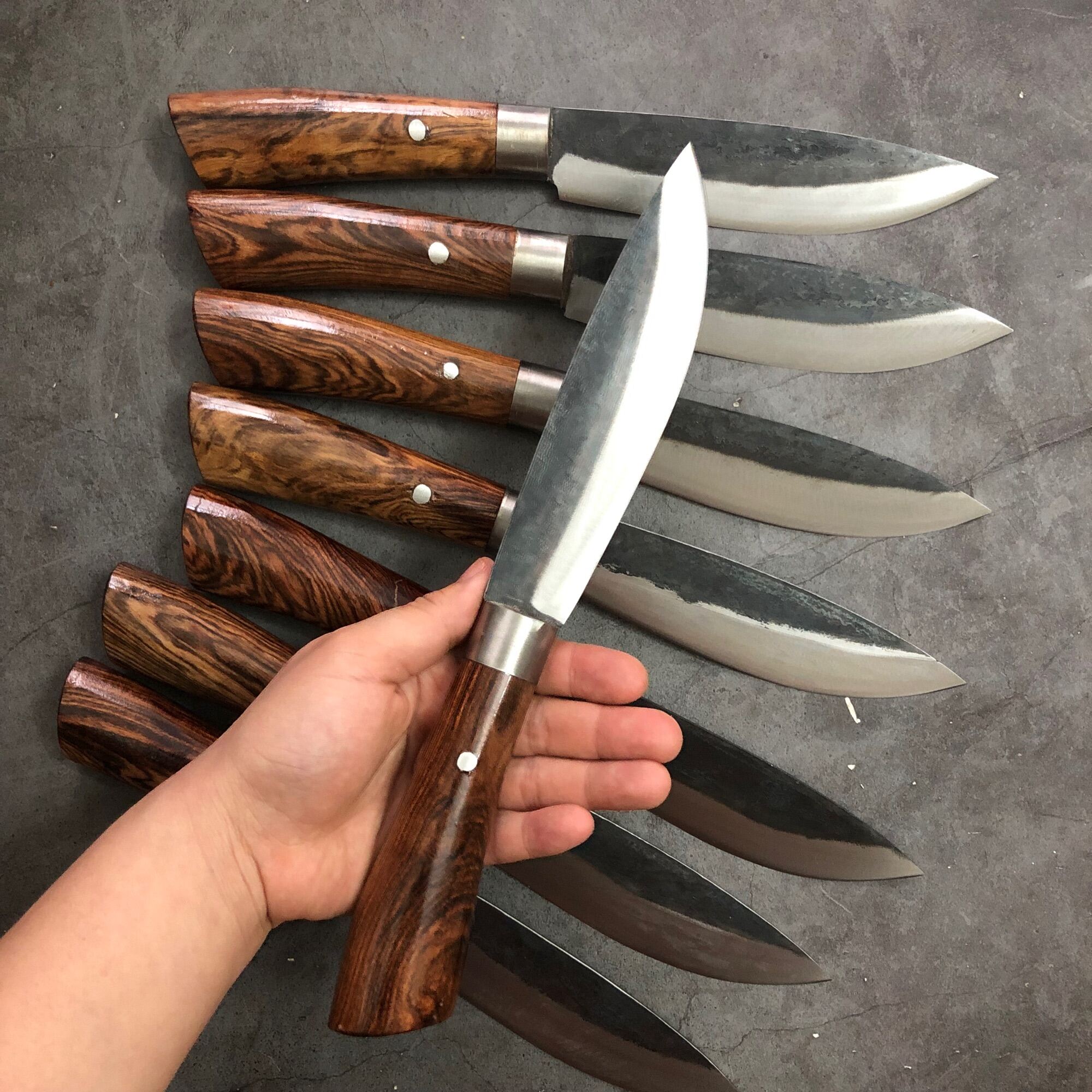 Dao đa năng thái lọc tỉa - Dao thép nhíp ô tô {Phúc Sen Mộc Nhiên}