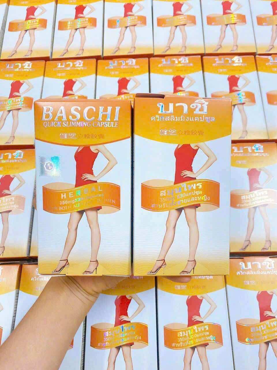 Giảm cân BACHI CAM VIP mẫu mới dành cho cơ địa khó giảm -Hộp 30viên Chuẩn Thái