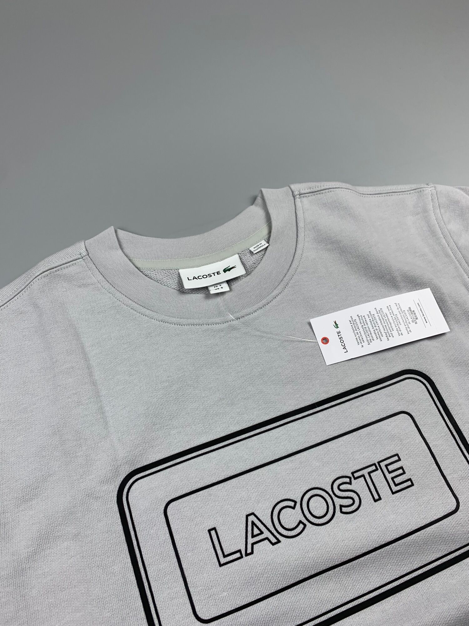 Áo Lacoste Motion Regular Fit Crew Neck Cotton