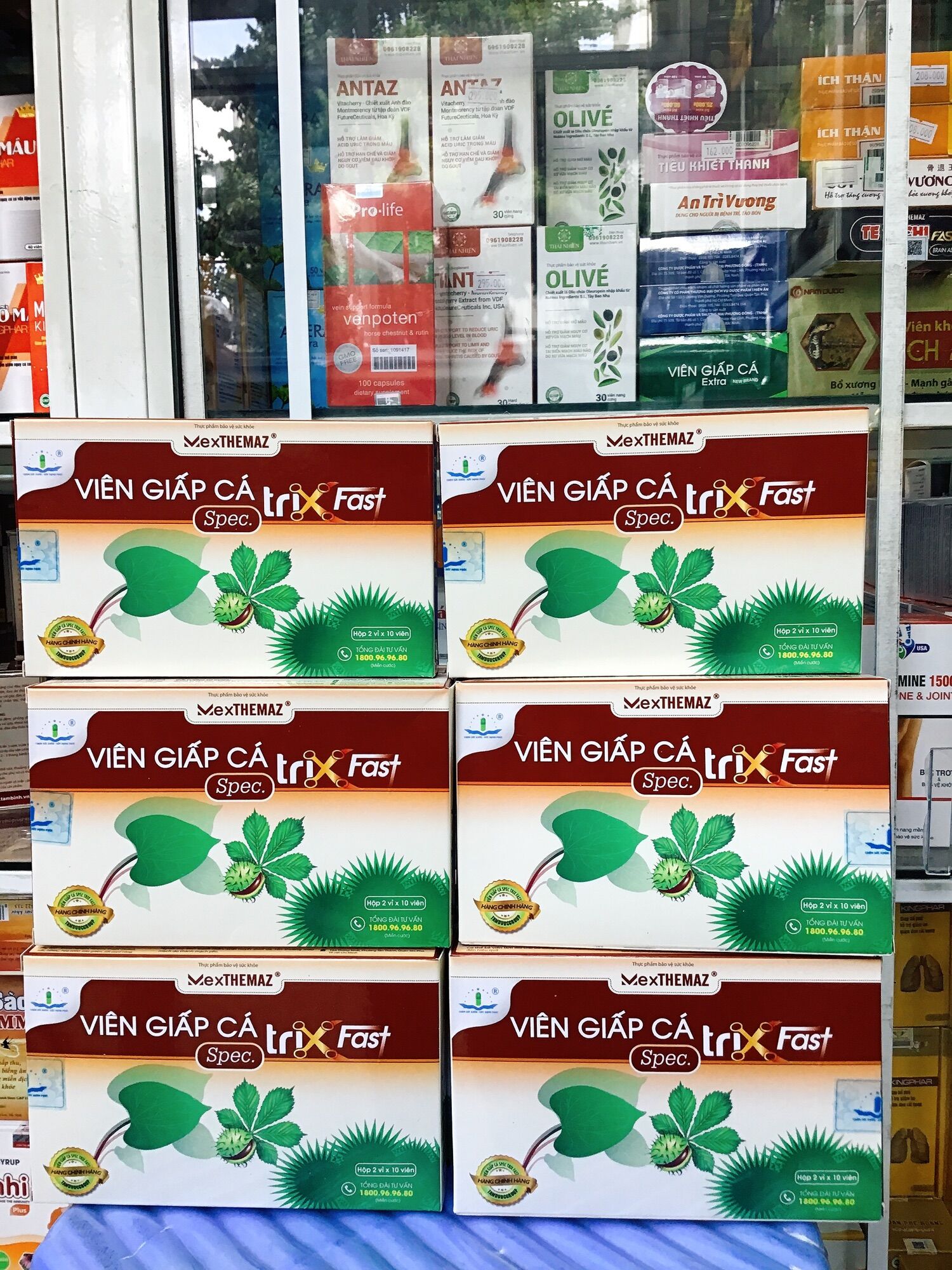Viên Giấp Cá Trix Fast Spec.Hộp 20 viên