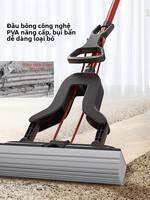 Vileda | Đầu Chổi Lau Nhà Thấm Nước Gập Đượct Không Cần Tay