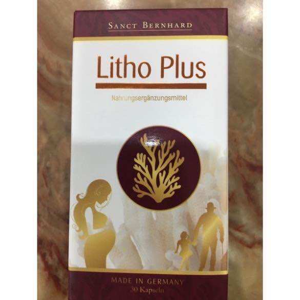 CANXI LITHO PLUS CHLB ĐỨC HỘP 60 VIÊN