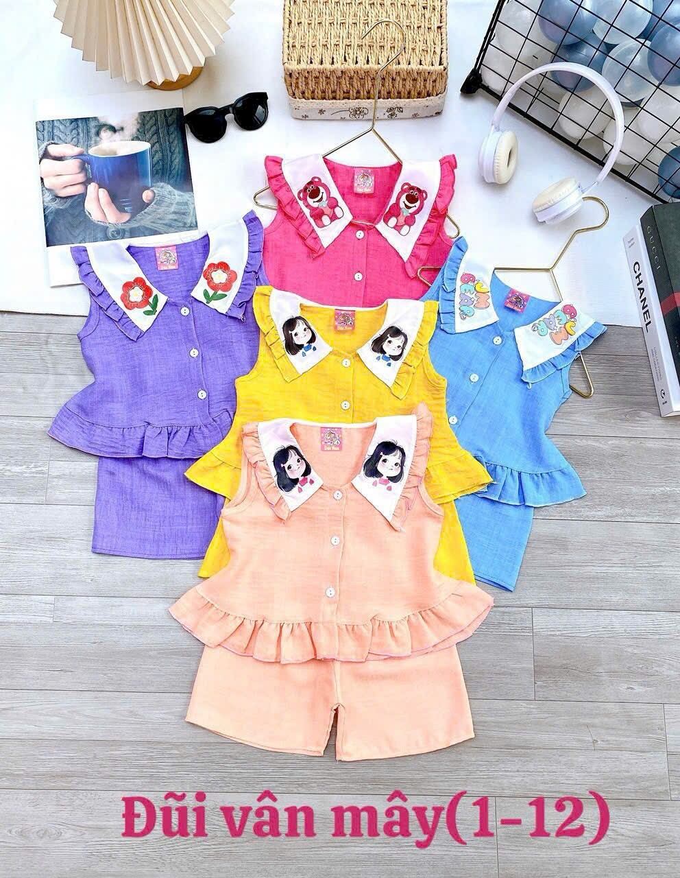 [HCM]đầm nhí kèm nón cho bé 5_11kg
