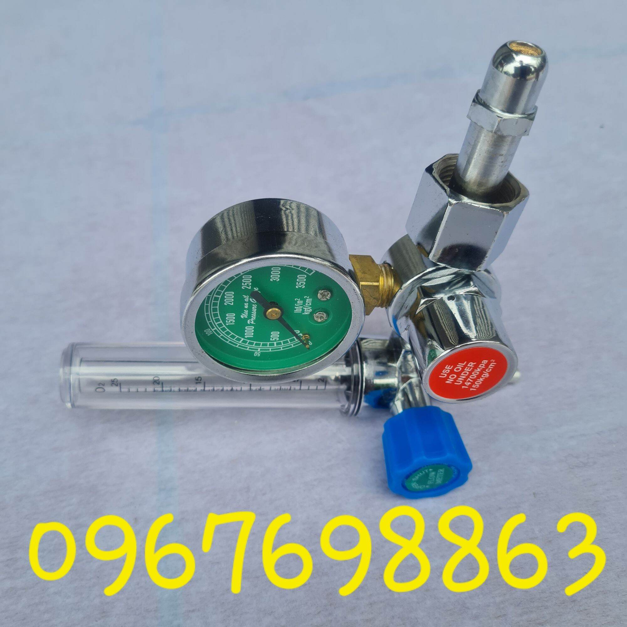 ( Sẵn Hàng ) Đồng Hồ Argon Lắp Cho Bình Khí Argon