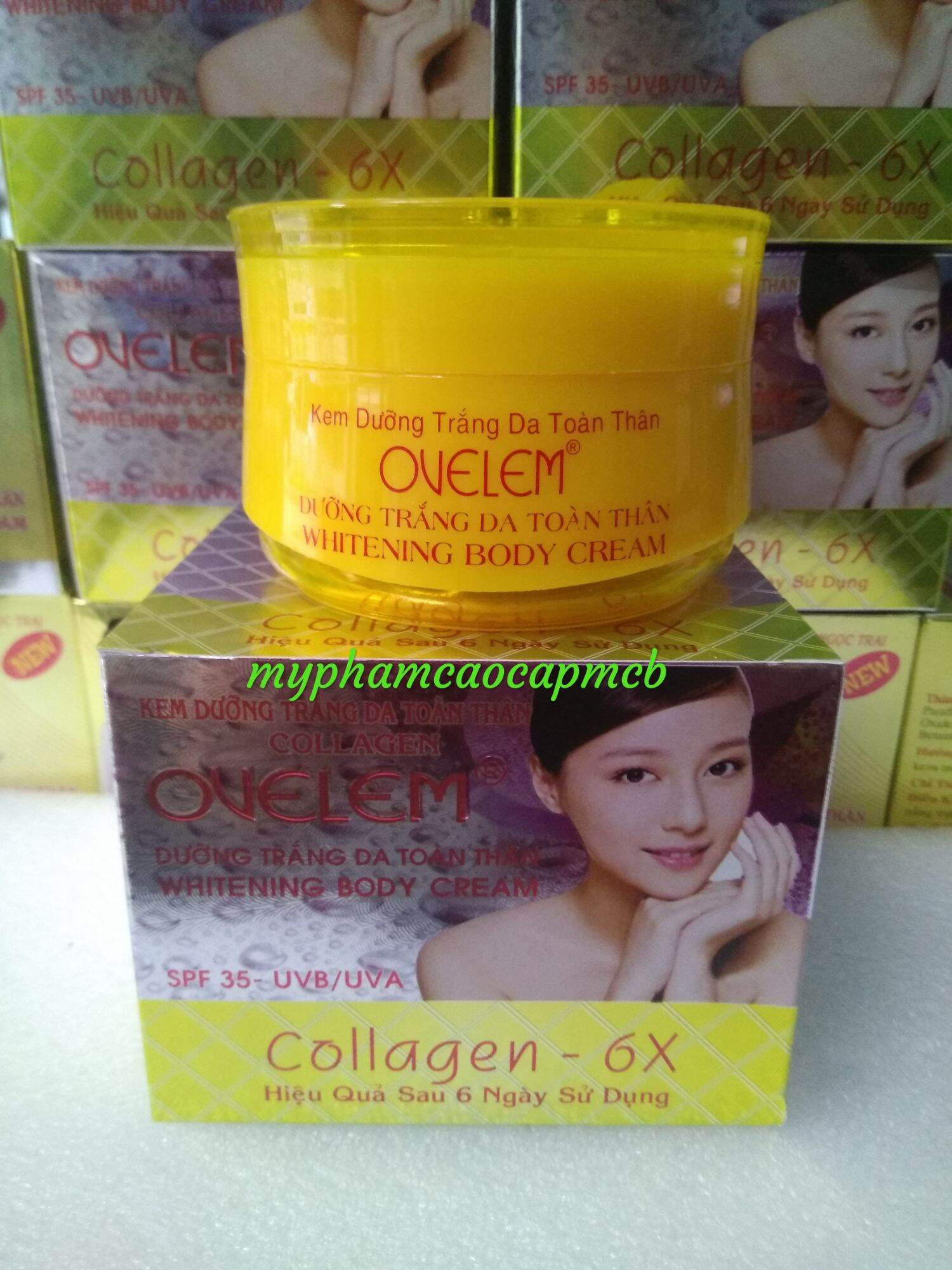 Kem Body Ovelem Collagen 6X 120G