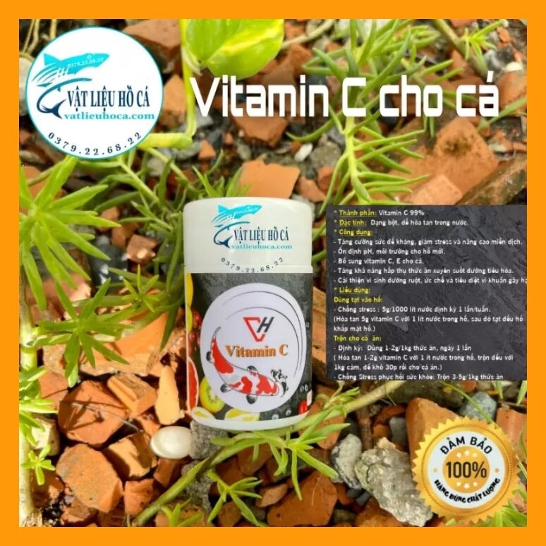 Vitamin c cho cá | hủ 50g