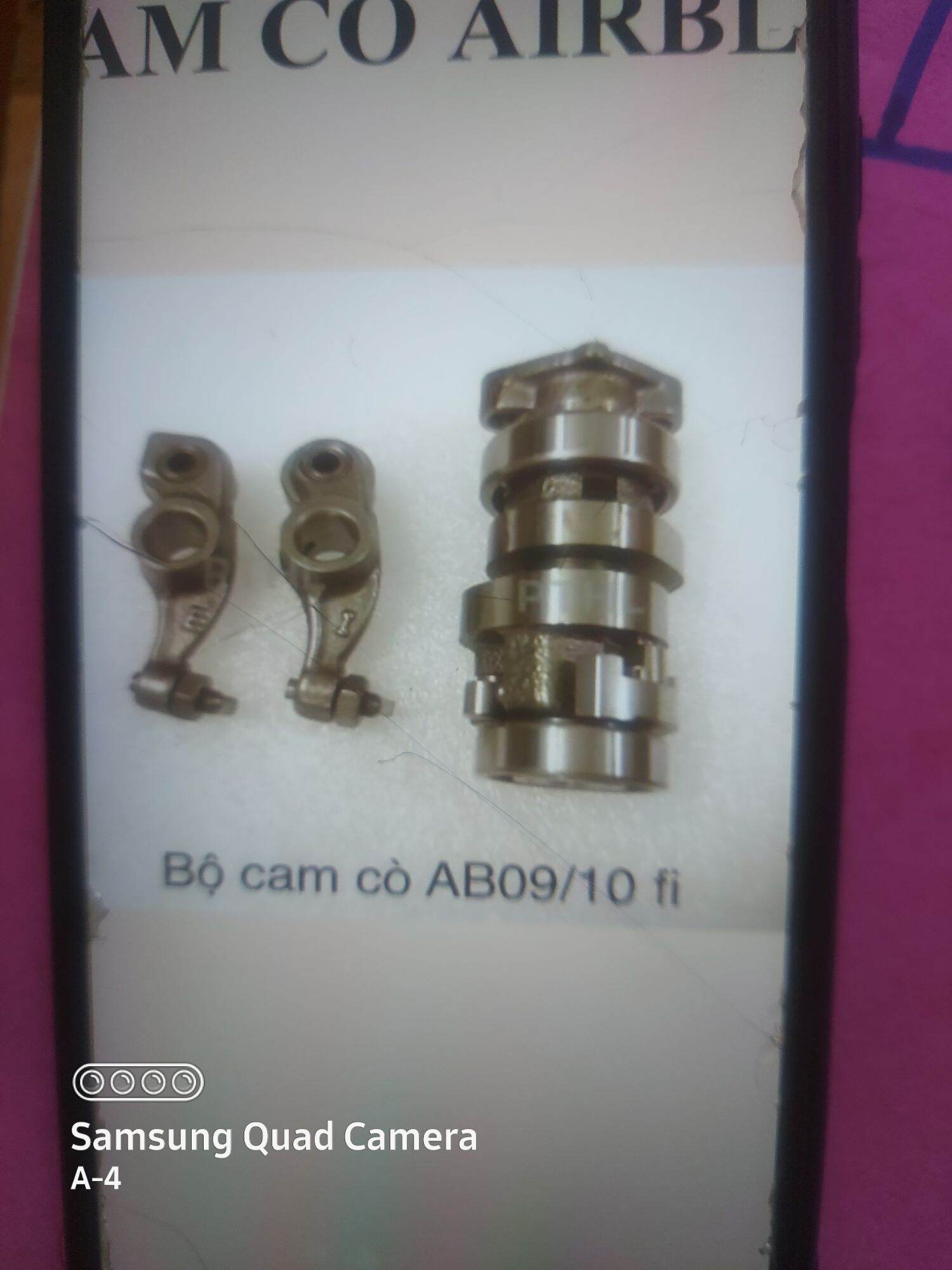 Bộ cam cò wave s110