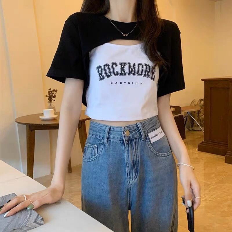 ÁO CROPTOP HAI MÓN CỰC XINH ROC1