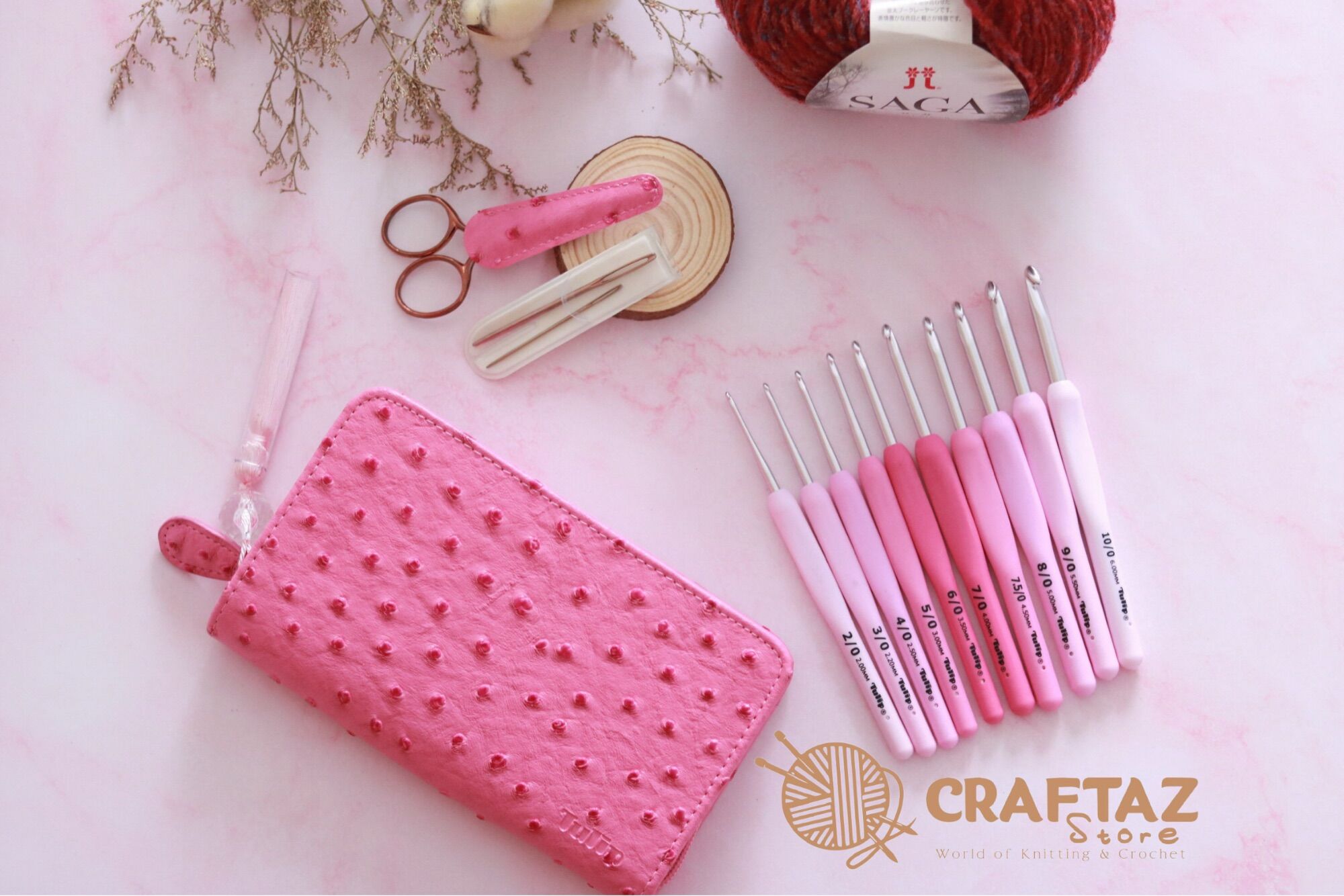 Kim móc Tulip (Etimo Rose Crochet Hook)