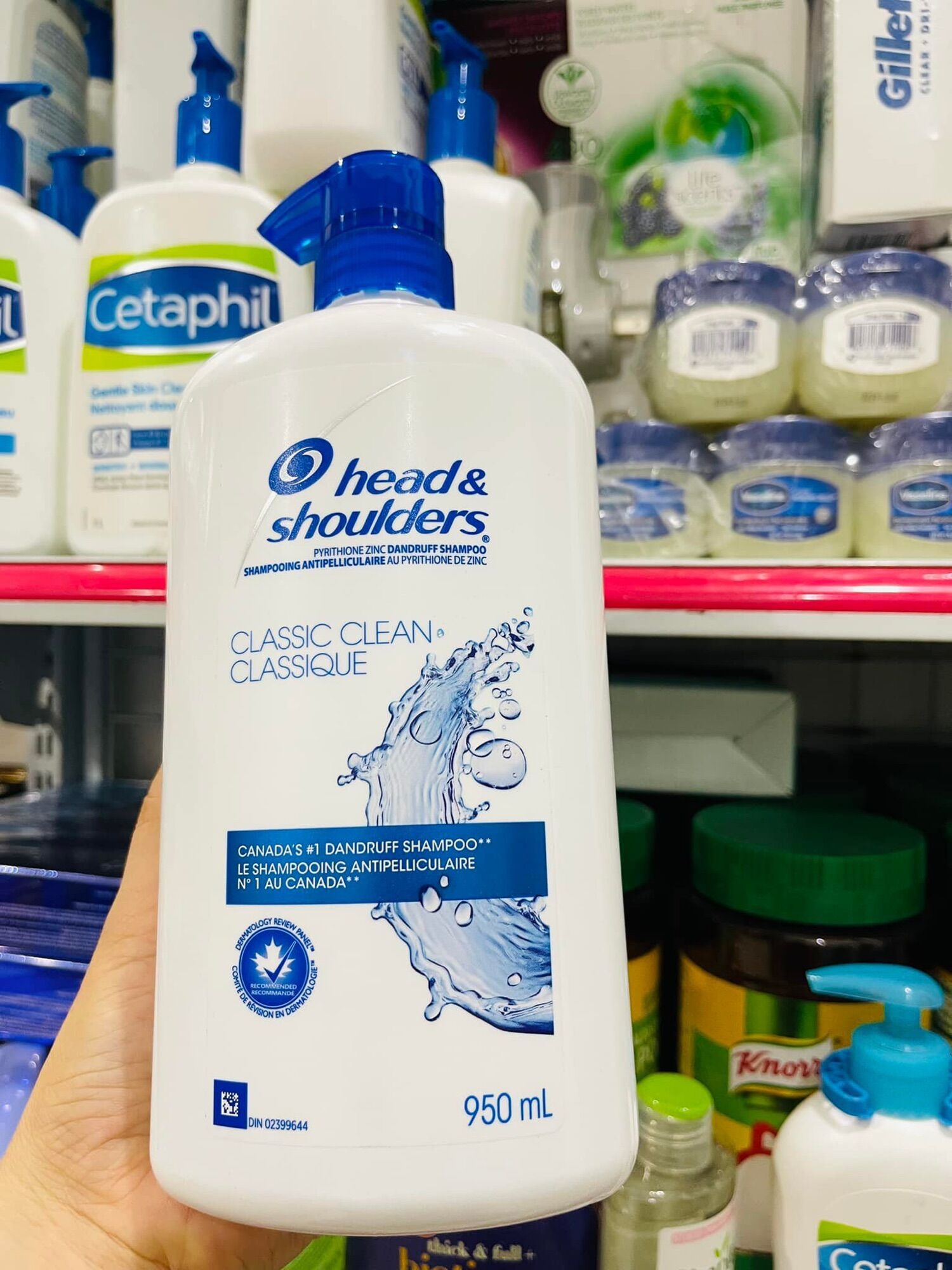 Dầu gội head & shoulder 950ml mát lạnh