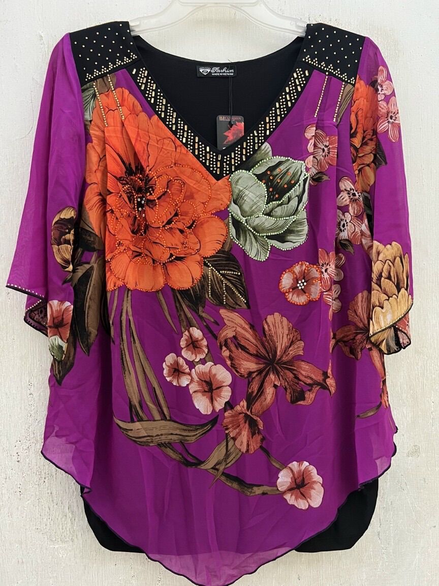 Áo von cặp kiểu tay cánh dơ 60-70 kí
