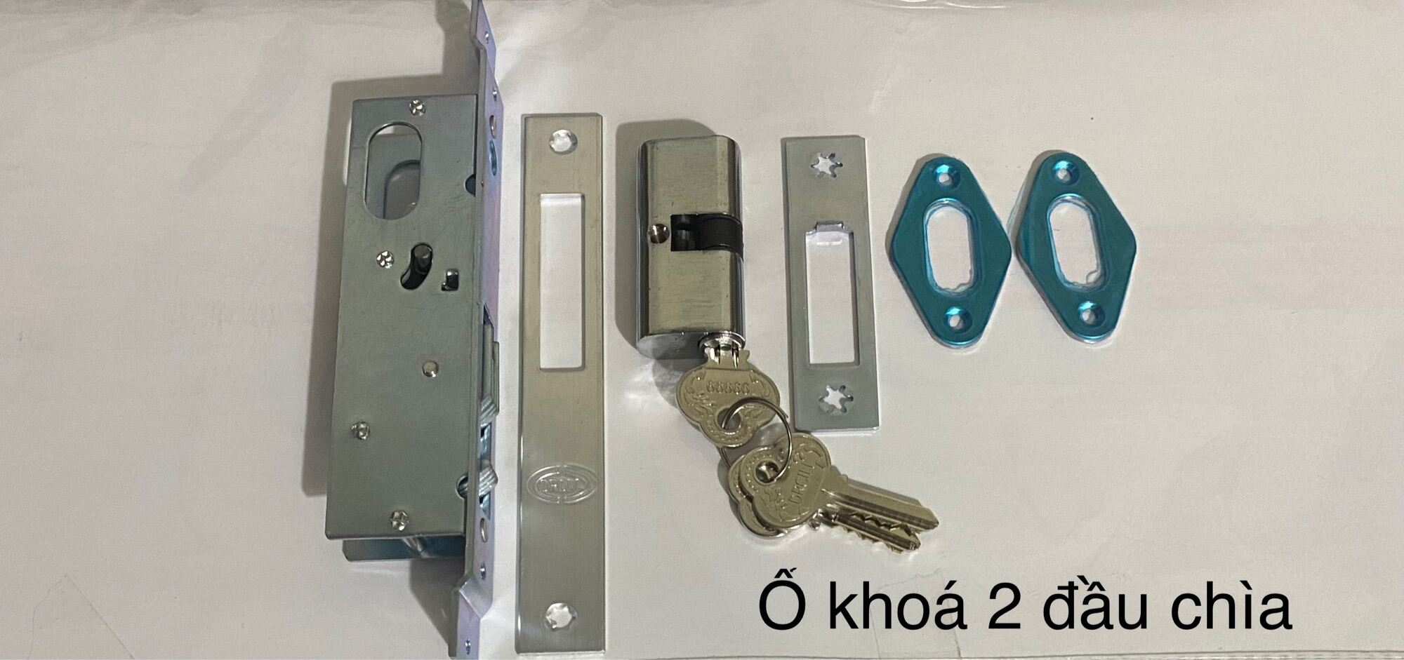 Ổ KHOÁ CỬA KÉO/CỬA XẾP ĐÀI LOAN LOẠI TỐT