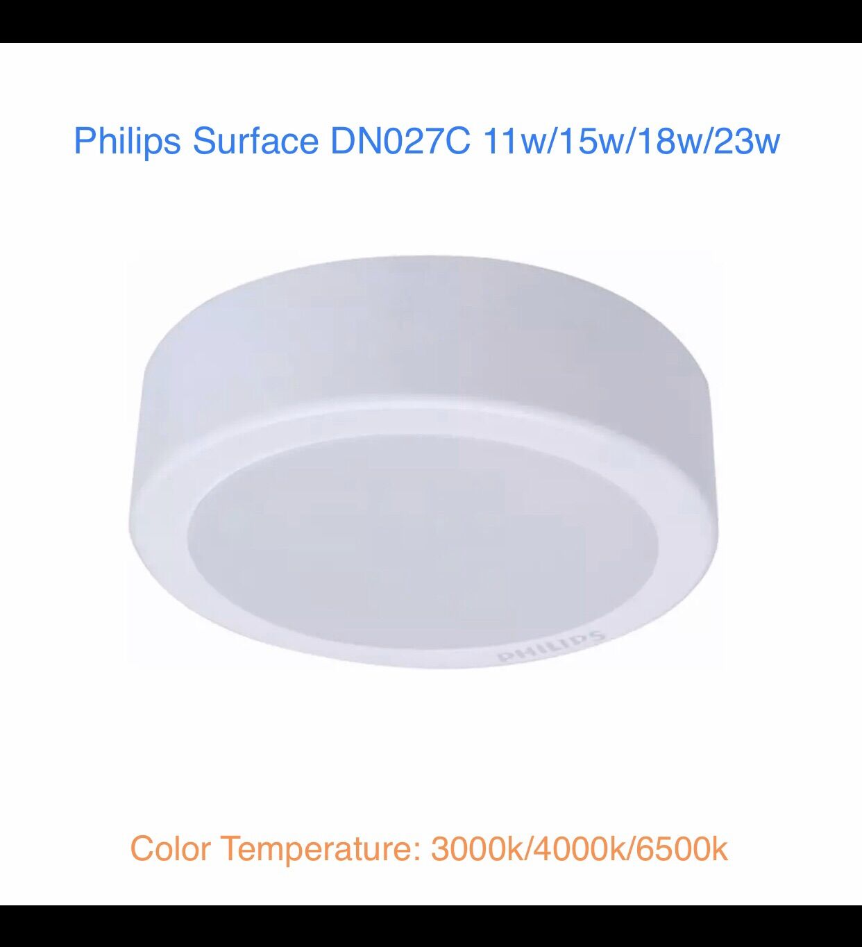 Đèn led lắp nổi dn027c công suất 11w/15w/18w/23w |philips chính hãng|