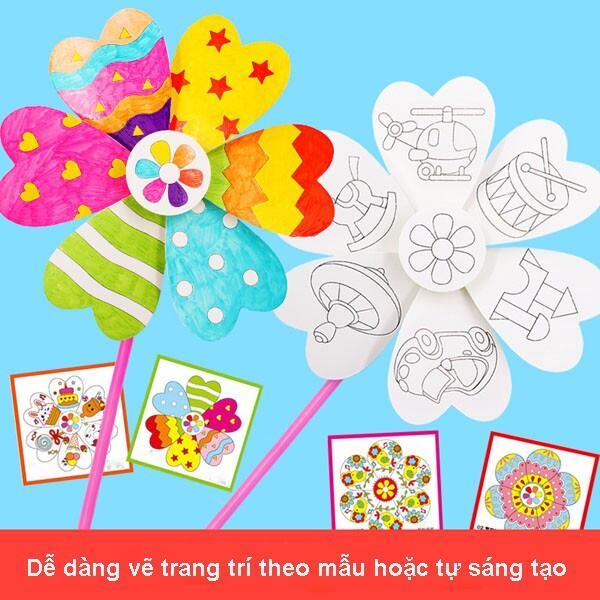 chong chóng tô màu