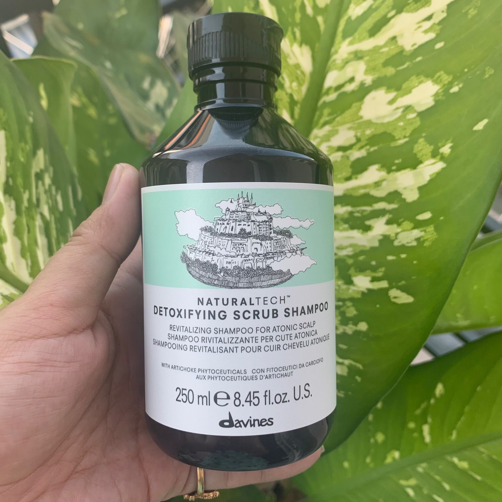 [HCM]DẦU GỘI TẨY TẾ BÀO CHẾT - LÀM SẠCH SÂU VÀ THANH LỌC GIẢI ĐỘC CHO DA ĐẦU DAVINES DETOXIFYING SCRUB SHAMPOO