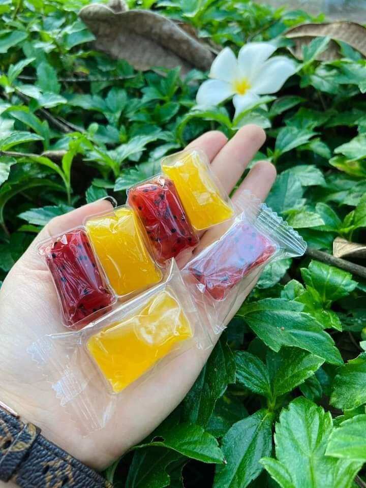 Mứt mít dẻo viên mix thanh long 500g