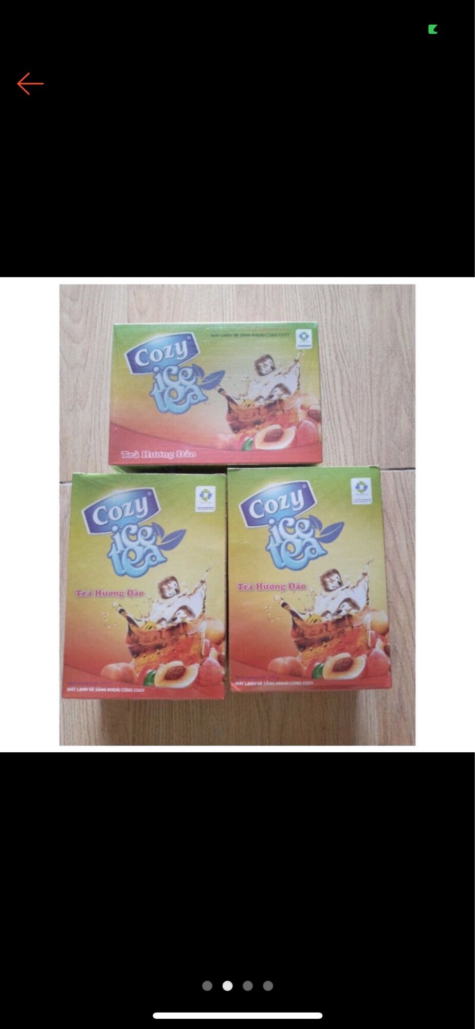 TRÀ ĐÀO HOÀ TAN COZY HỘP 270g