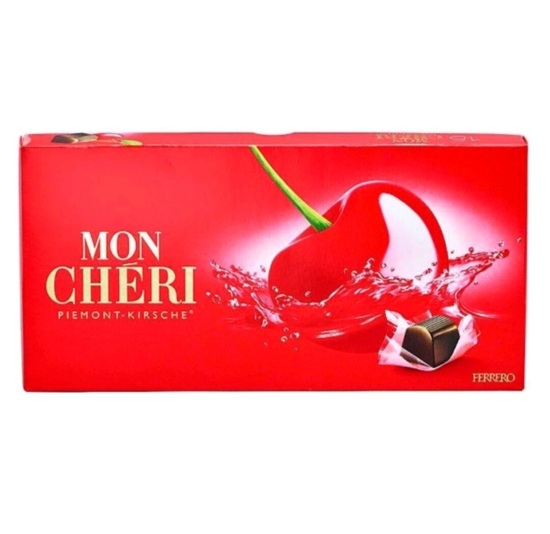 HỘP SOCOLA MON CHERI 157G (15 VIÊN)