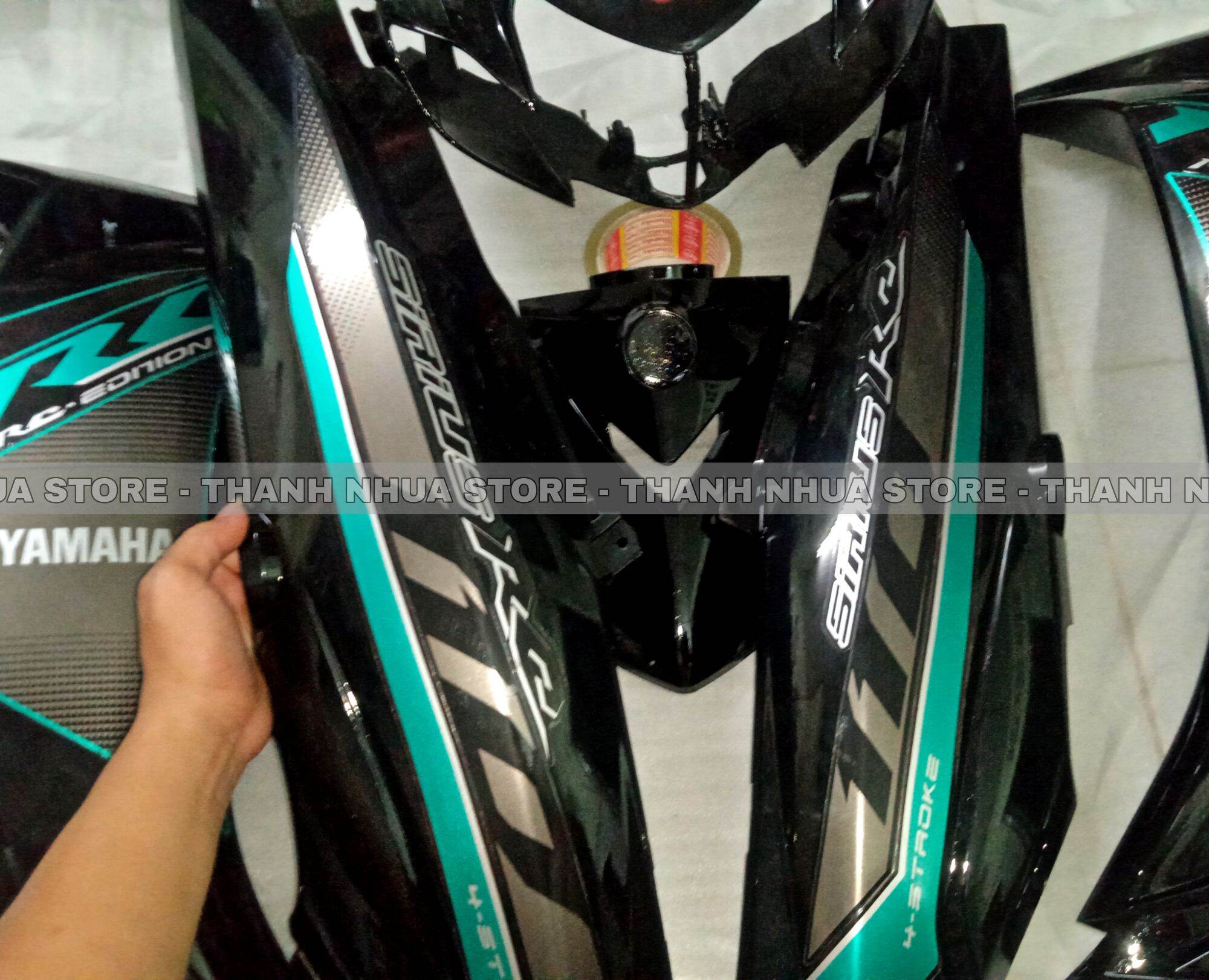 Dàn áo Sirius Đen kèm tem RC xanh (Xem MÔ TẢ)