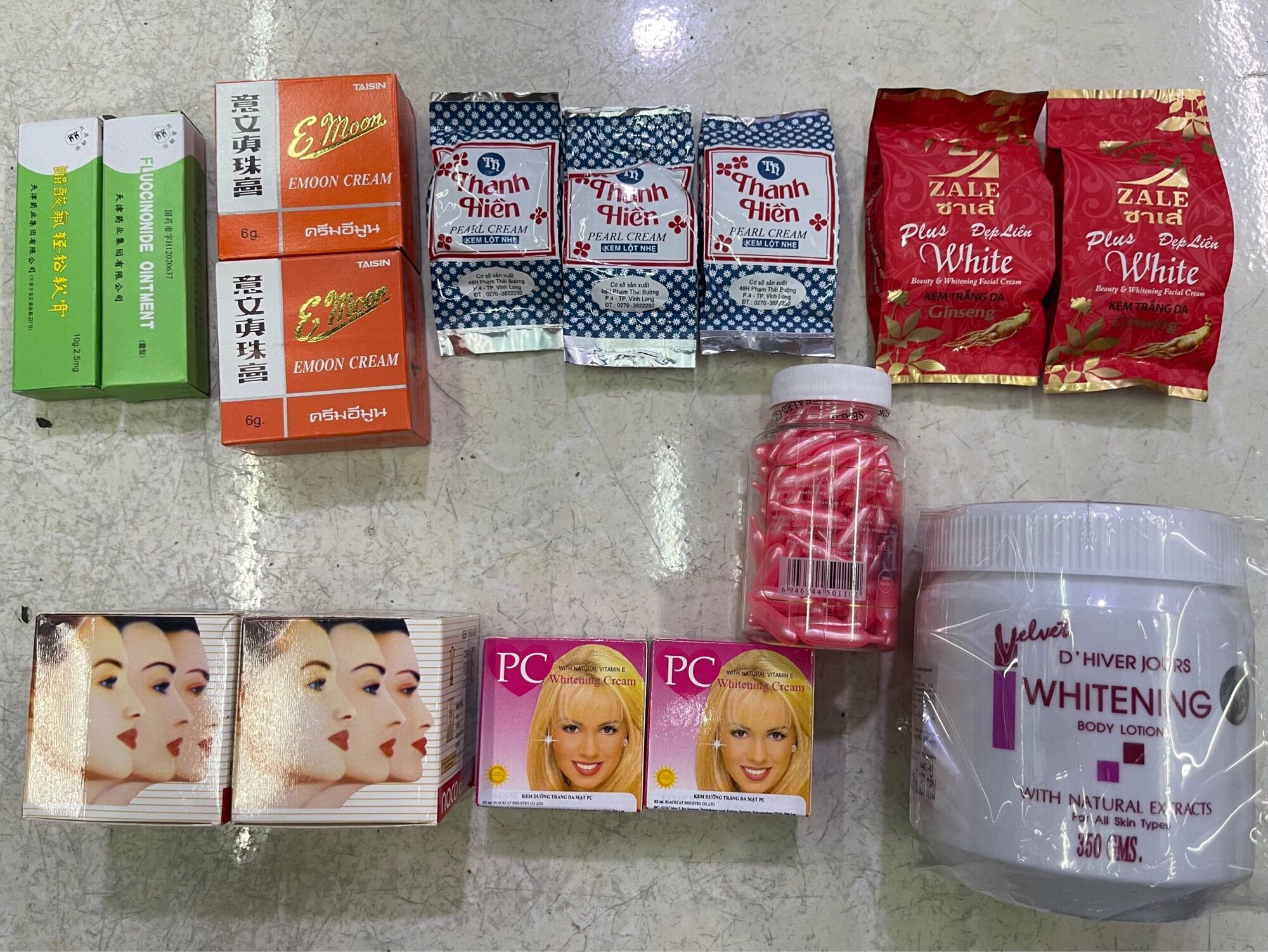 Công thức trắng da toàn thân spa
